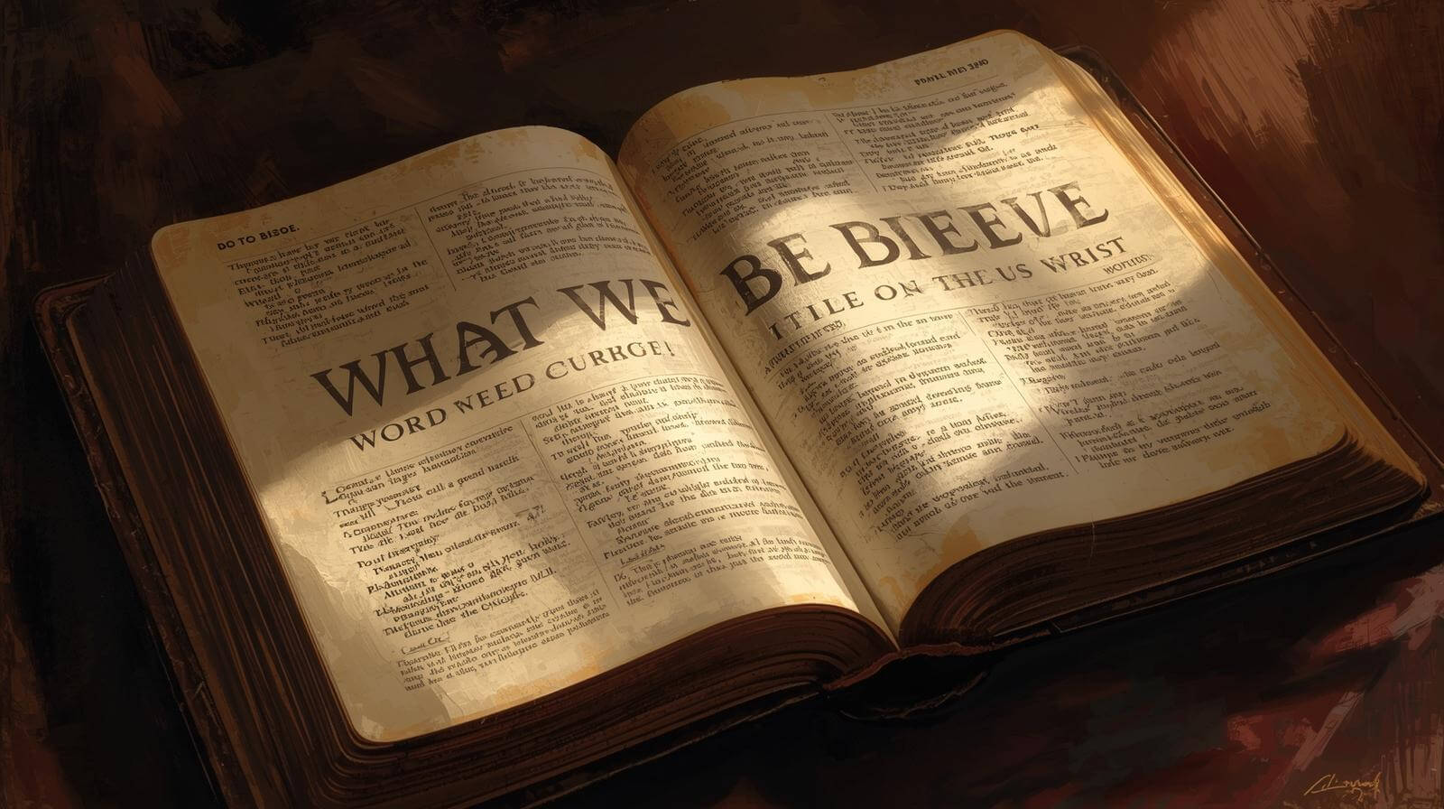 WHAT WE BELIEVE_ Lord Jesus Christ Bible Gospel Churches (1)